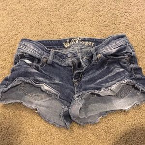 Wallflower Jean shorts